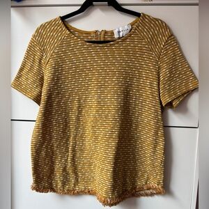 Emelia Knit Top | Fringe Hem